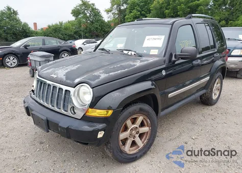 2006 Jeep Liberty Limited Edition из США, поврежденный, VIN 1J8GL58K96W156335